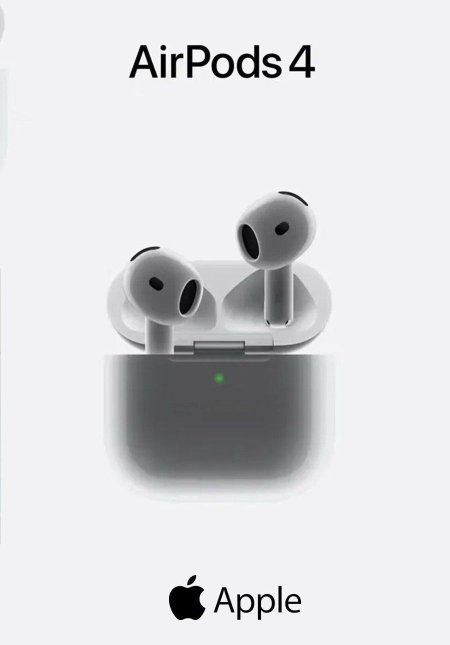 سماعة آبل  - Airpods 4 / كوبي